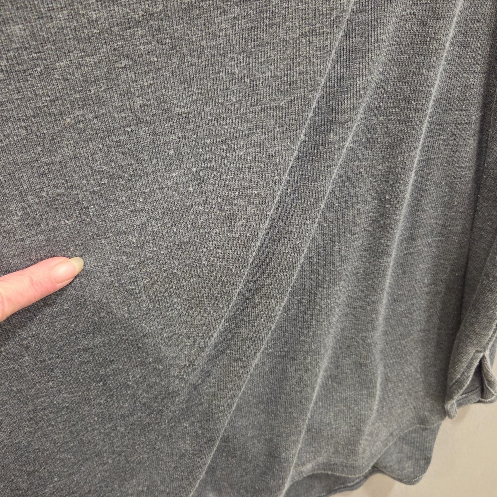 Jane & Delancy Tunic Sweatshirt Top Womens Size XL Button Accents Oversize Comfy - Picture 8 of 8
